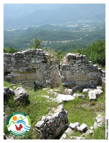 Πλαίσιο κειμένου: Εικ. 1 Κάστρο Καλύβας